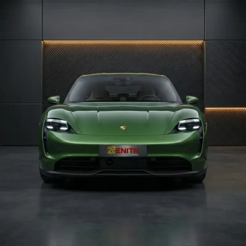 Porsche Taycan 4S elétrico preparado pela Zenith Performance em Curitiba e Pinhais - Remap de precisão