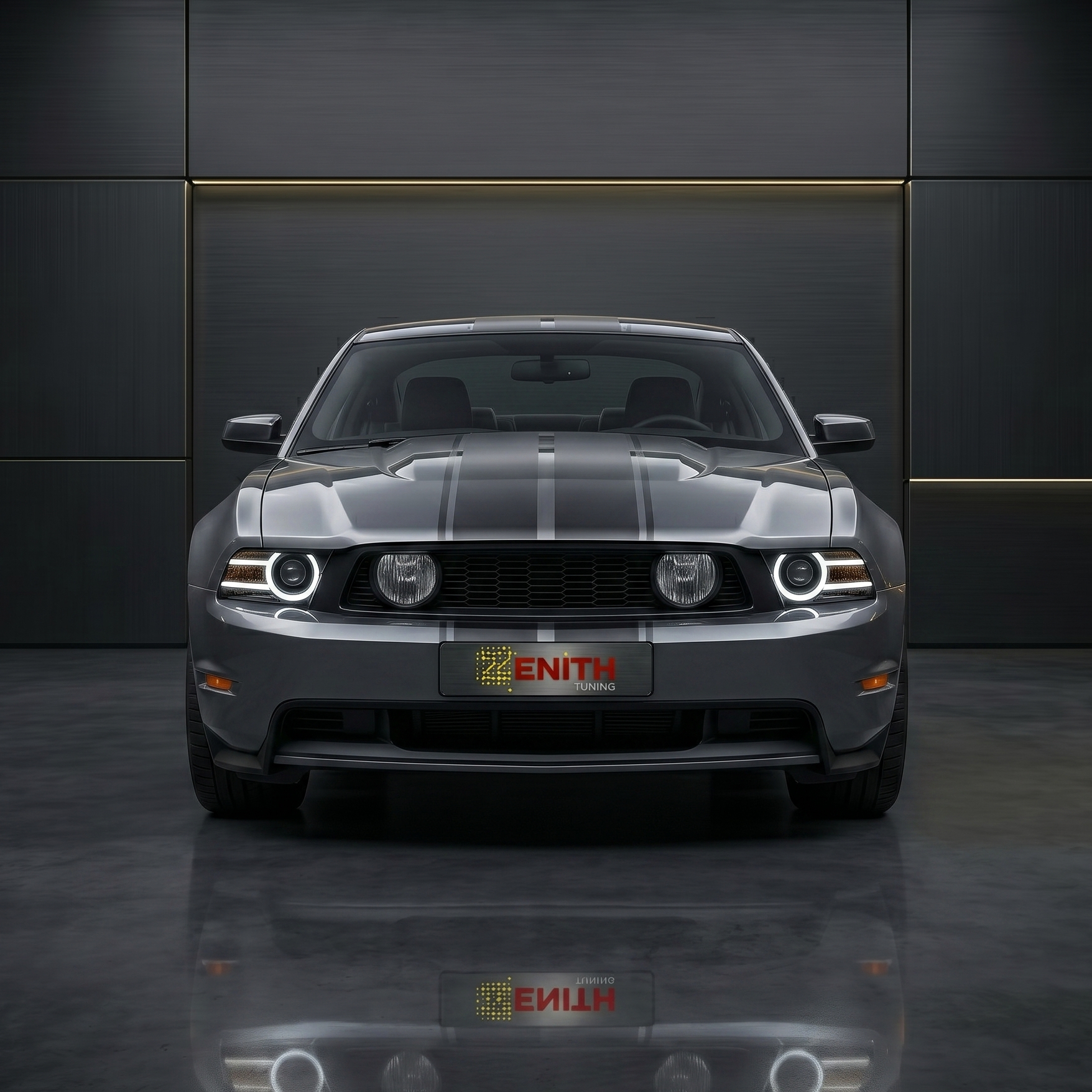 Ford Mustang GT  preparado pela Zenith Performance em Curitiba e Pinhais - Remap de precisão