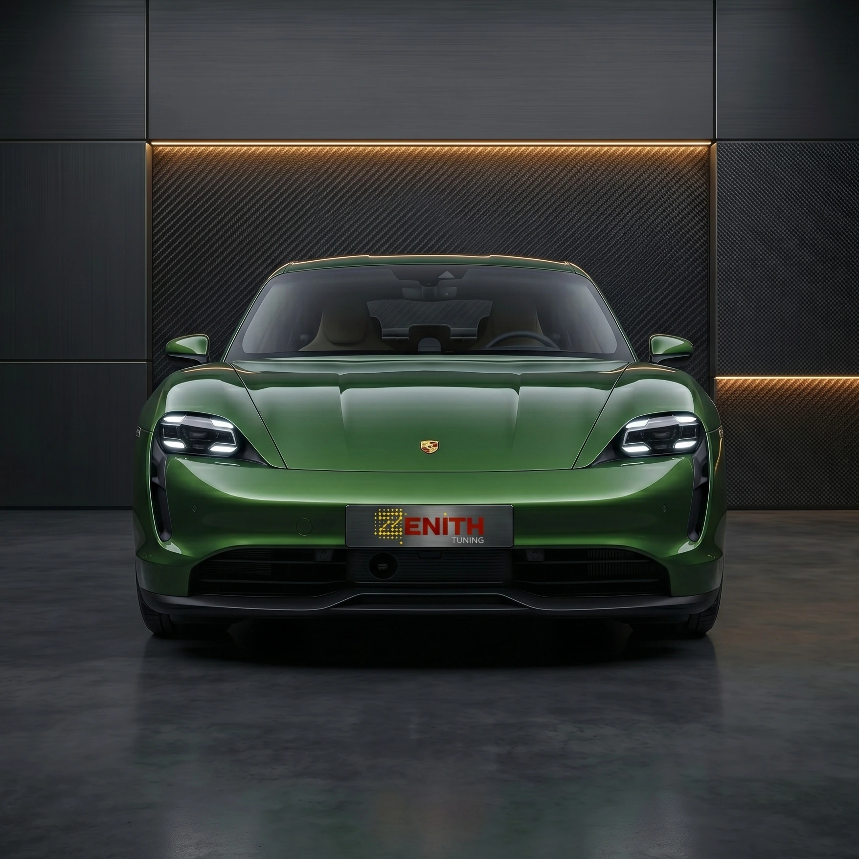 Porsche Taycan 4S elétrico preparado pela Zenith Performance em Curitiba e Pinhais - Remap de precisão